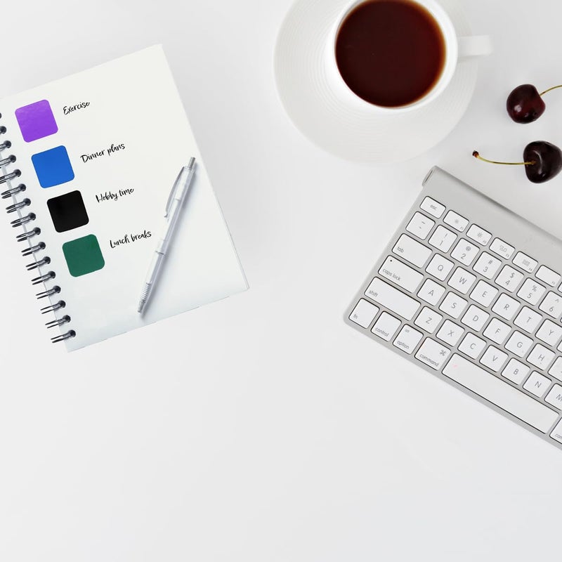 InStockLabels.com Black Square Color Coding Labels â€“ 1 Inch Semi-Gloss Adhesive Stickers, 500 Total Labels Per Roll for Inventory Management, Organization, and Retail Use â€“ Made in The USA - Image 3